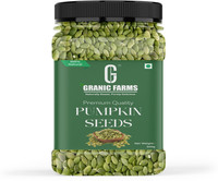 Granic Farms Raw Pumpkin Seeds For Eating | AAA Grade Jumbo High in Protein, Healthy| Pumpkin Seeds(500 g)