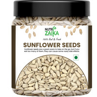 NUTRI ZAIKA Sunflower Seeds | Power Packed Edible Seeds | Rich in Protein & Fiber Sunflower Seeds(1 kg)
