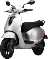 Chetak C2501 Booking for Ex-Showroom Price (with Portable Charger, Opalescent Silver)