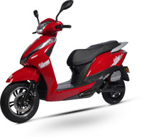 Amo Electric Bikes Feisty CS LA Booking for Ex-Showroom Price (with Portable Charger, Red)