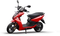 Ather True Red 126KM IDC range Booking for Ex-Showroom Price (with Portable Charger, True Red)