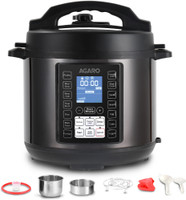 AGARO Imperial Electric Pressure Cooker(6 L, Black)