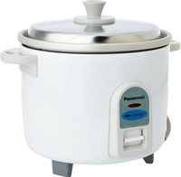 Panasonic SR-WA10E Electric Rice Cooker(1 L, White)