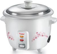Prestige Delight PRWO 1.5 (1.5L OPEN TYPE) Electric Rice Cooker with Steaming Feature(1.5 L, White, Pack of 4)