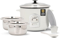 V-Guard VRCS 1.8 C Electric Rice Cooker(1.8 L, White, Pack of 6)