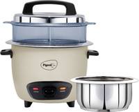 Pigeon Inox Pro Electric Rice Cooker(1 L, Grey)