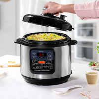 BOROSIL Instacook Electric Pressure Cooker(6 L, Black)