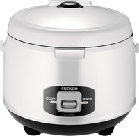 CUCKOO CR-1055 Electric Rice Cooker with Steaming Feature(1.8 L, White, Black)