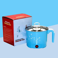 Kayaan Cooker Steamer for Cook hot Pot Rice Porridge for Home, Office and Travel Egg Roll Maker(1.5 L, Multicolor)