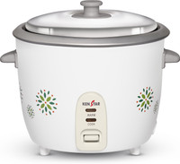 Kenstar MY COOK 2.0 Electric Rice Cooker with Steaming Feature(2 L, White & Grey) Flipkart Deal