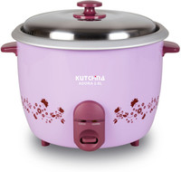 Kutchina Adora Rice Cooker 2.8L Non Stick Electric Rice Cooker with Steaming Feature Electric Rice Cooker(2.8 L, Pink)