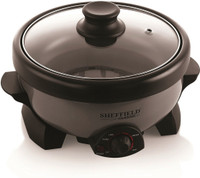 Sheffield Classic Multicook | Multipurpose electric , Rice Cooker, Food Steamer(2 L, Grey)