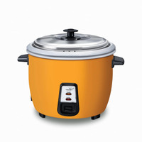 V-Guard VRCD 1.8 2CB ||2 Aluminium Cooking Pans||700- Watt ||Detachable Power Cord, Electric Rice Cooker(1.8 L, Yellow)