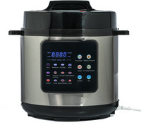 FATHOM 6L Electric Pressure Cooker | 1500W | 14 Function Electric Pressure Cooker(6 L, Grey)