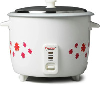 Prestige PRWO 1.8-2 Electric Rice Cooker with Steaming Feature(1.8 L, White)