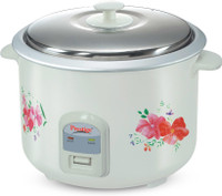 Prestige PRWO 2.8-2 Electric Rice Cooker with Steaming Feature(2.8 L, White)
