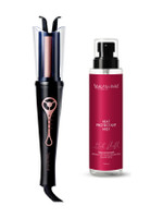 MakeMeeBold Combo of Automatic Hair Curler & Heat Protectant Spray Hair Curler(Black)
