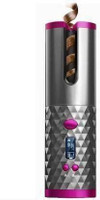 khodal USB Rechargeable Automatic Wireless Electric Hair Curler L/R Rotating Curler,Cordless Auto Curler 300F-390F Temperature Control Full Anti-scalding, Curls or Waves Anytime Electric Hair Curler(Barrel Diameter: 5.6 cm)