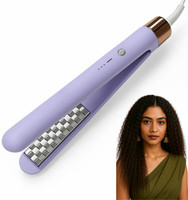 VG Professional Hair Crimper for Women – Quick Heat, Ceramic Plates, 4X Protection Electric Hair Styler