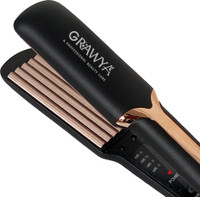 Grawya Professional Hair Crimper With 4 X Protection Coating Electric Electric Hair Styler