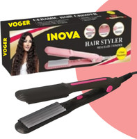 VOGER (INOVA) AT-8006D Mini Hair Crimper With 4 X Protection Coating A26 Electric Hair Styler