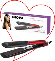 TOLERANCE INOVA Temperature Control Professional NHS 870 Hair Straightener A4 Hair Straightener(Black)