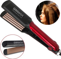 Professional J-2 Grawya Hair Crimper With 4 X Protection Coating Electric Hair Crimp & Style Hair Styler(Black)