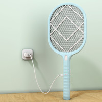 UN1QUE Rechargeable Mosquito Bat with 1200mAh Battery & LED Light | High-Voltage Grid Electric Insect Killer Indoor, Outdoor(Bat)