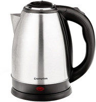 Crompton ACGEK-INSTADELT1.8 Electric Kettle(1.8 L, Black, Silver)