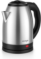MILTON Rapid Electric Kettle 1.8L 1500W Stainless Steel Hot Water portable Electric Kettle(1.8 L, Silver)