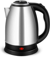 RATHOD ENTERPRISE Electric Kettle Hot Water Kettle Upgraded, Stainless Steel Coffee Kettle Electric Kettle(2 L, Silver, Black)