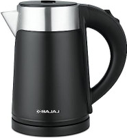 BAJAJ KTS Electric Kettle(0.8 L, Black, STAINLESS STEEL)