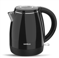 HAVELLS AQUA TRITON 1100W Electric Kettle(1 L, Black)