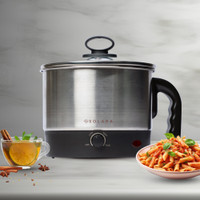Solara Stainless Steel Electric Kettle(1.5 L, Black)