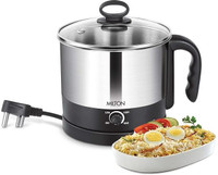 MILTON CELGELK076STPC0001 Multi Cooker Electric Kettle(1.2 L, Silver)