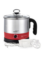 V-Guard VKM12 Multicooker Electric Kettle(1.2 L, Red)