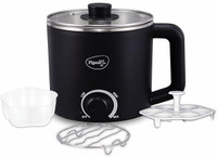 Pigeon MULTI COOK KETTLE 1.5L Multi Cooker Electric Kettle(1.5 L, Black)