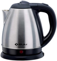 BAJAJ 1.2L SS Kettle Cordless New Electric Kettle(1.2 L, Black & Silver)