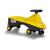 Miss & Chief Little Champ Magic Car � Kids Swing Car(Ages 2+)|Twister Ride-On|Pedal-Free Car Rideons & Wagons Non Battery Operated Ride On(Yellow)