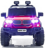 BROKKE 888 JEEP 4 Motors 4x4 (1-8Yrs) Battery ride on Rideons & Wagons Battery Operated Ride On(Red)