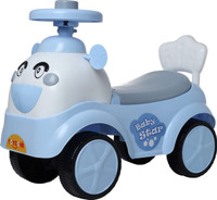 Miss & Chief Baby Star Push Ride-On Toy with Backrest & Storage|RideOn for Toddlers(3+ Years) Rideons & Wagons Non Battery Operated Ride On(Blue)