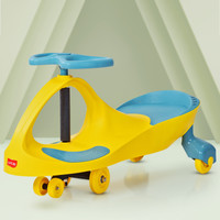 LuvLap Rideons & Wagons Non Battery Operated Ride On(Yellow, Green)