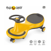 Miss & Chief Cruiser Assembled Swing Car for Kids (2-5 Years) Rideons & Wagons Non Battery Operated Ride On(Yellow)