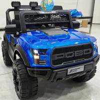 BROKKE POBO (1-8Yrs) 4X4 Blue Kids Car 4 MOTORS Rideons & Wagons Battery Operated Ride On(Blue)