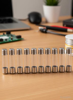 gobagee 10pcs (10A) Fast Acting GMA Glass Cartridge Fuse 5x20mm 250V Electrical Fuse(10 A)