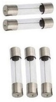 gobagee 5pcs Glass Tube Cartridge 5amp Fuse, 250V, 5mmX20mm, Fast Acting Electrical Fuse(5 A)
