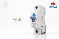 HAVELLS STANDARD SP C MCB 10KA 10C10 MCB(1)