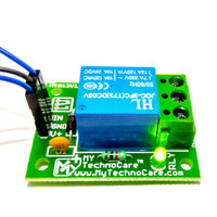 MY TechnoCare SINGLE 1 CHANNEL 5V RELAY BOARD MODULE Kit for Arduino uno,Raspberry Pi,8051,AVR etc Microcontroller Micro Controller Board Electronic Hobby Kit