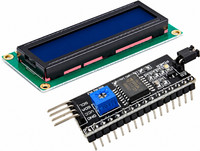 Electronics Arduino Tinkro 16x2 LCD Display Module with I2C Interface for Arduino and DIY ...