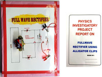 Rectifiers Class 12 Model Project ONTEX ELECTRONICS Full Wave Rectifier|AC to DC Conversion Physics ...